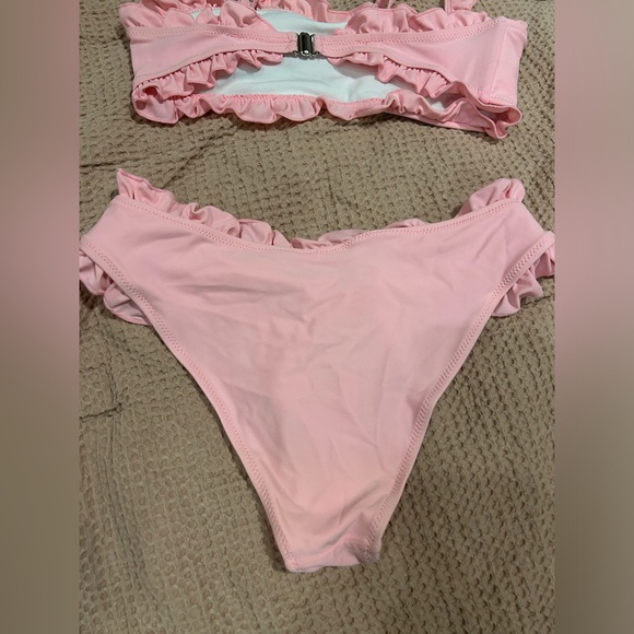 Small Pink Ruffle Bikini Set - Picture 9 of 10